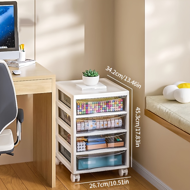 Stationery Office Supply Store - Chariot de rangement roulant multi-niveaux avec