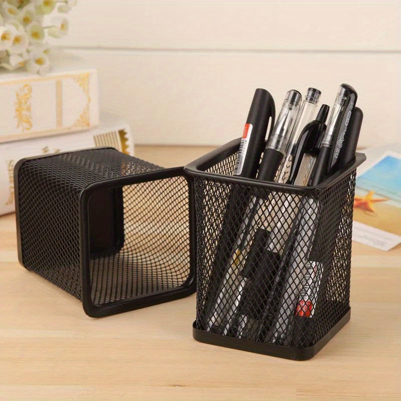Stationery Office Supply Store - Porte-stylos à grille de grande capacité