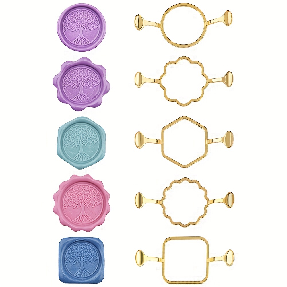 Wax Seal Stamp Kit - Kit de sceau de cire en