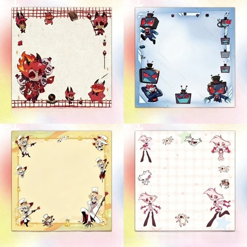Stationery Warehouse - 4 pièces de notes autocollantes mignonnes