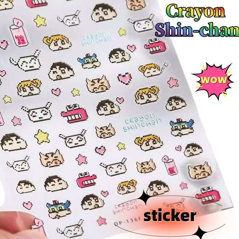 Memo Pad Sticky - Crayon Shin-chan – Bloc-notes créatif en