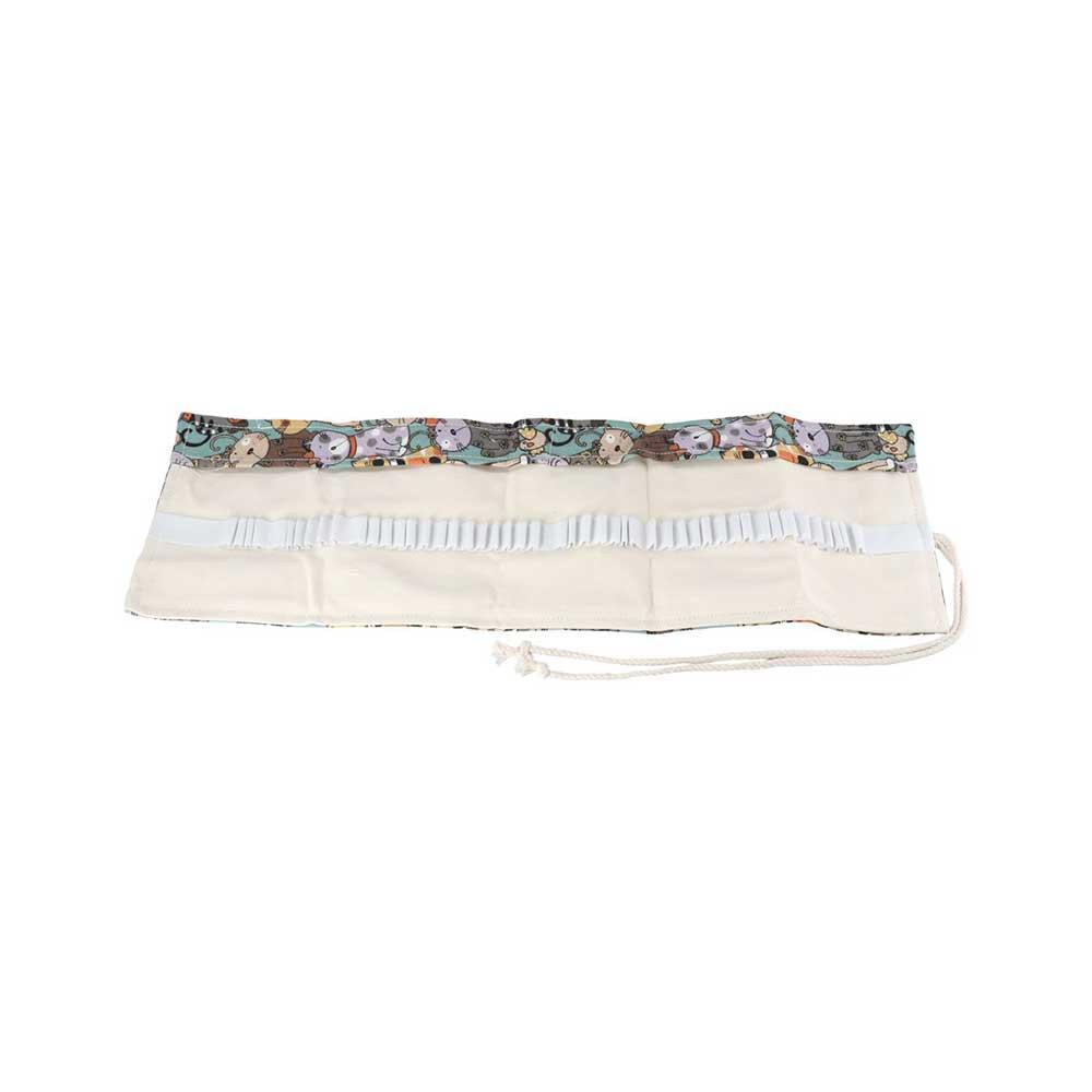 Trousse à crayons en toile gra - Pen Pouch Roll avis et prix