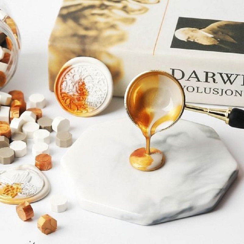 100 Perles de Cire à Cacheter  - Wax Seal Stamp Kit avis et prix