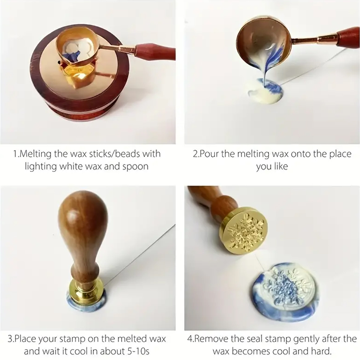 Kit de perles de sceau de cire - Wax Seal Stamp Kit avis et prix