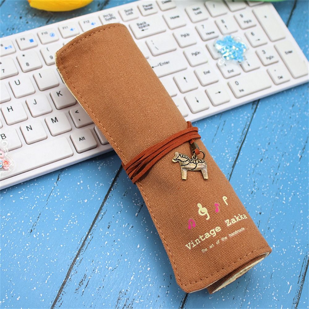 Étui à crayons 12 trous, poche - Pen Pouch Roll avis et prix