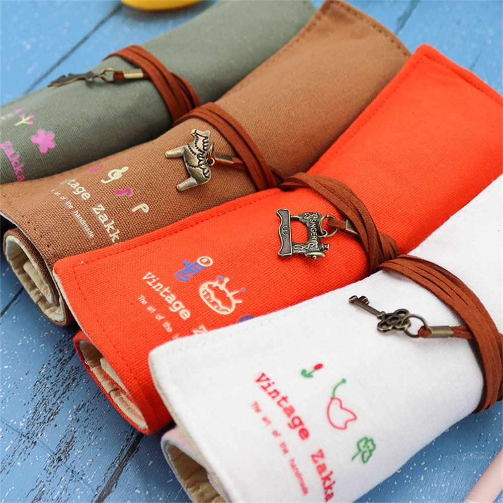 Étui à crayons 12 trous, poche - Pen Pouch Roll avis et prix