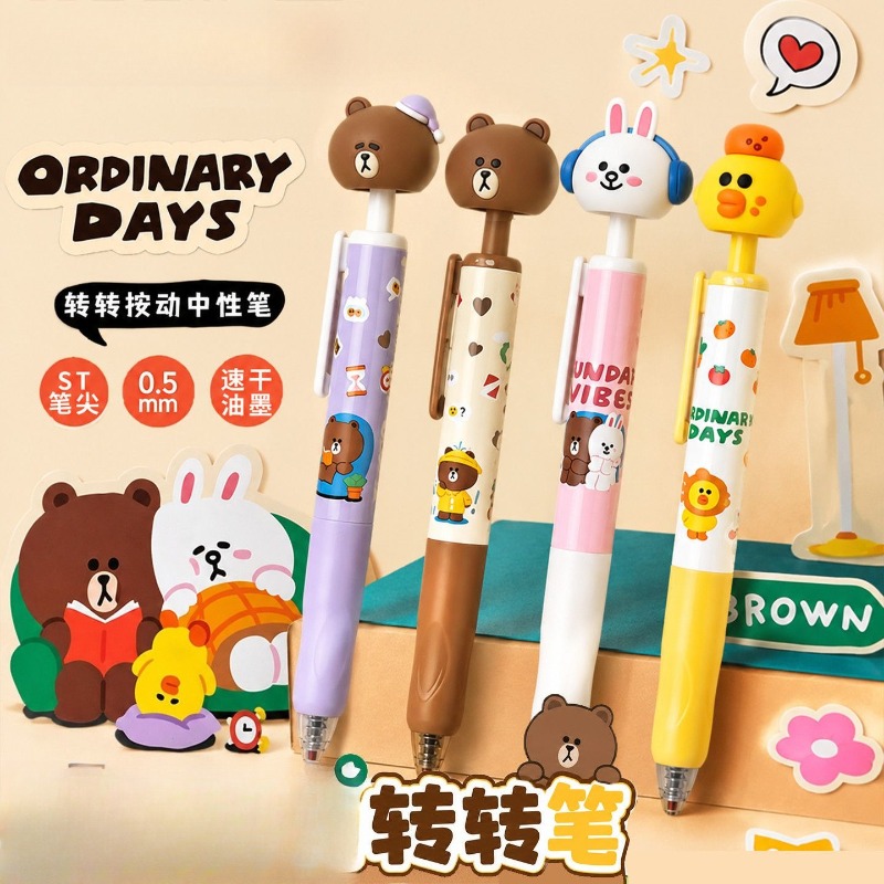 Nouveau stylo gel LINE FRIENDS - Stationery Warehouse avis et prix