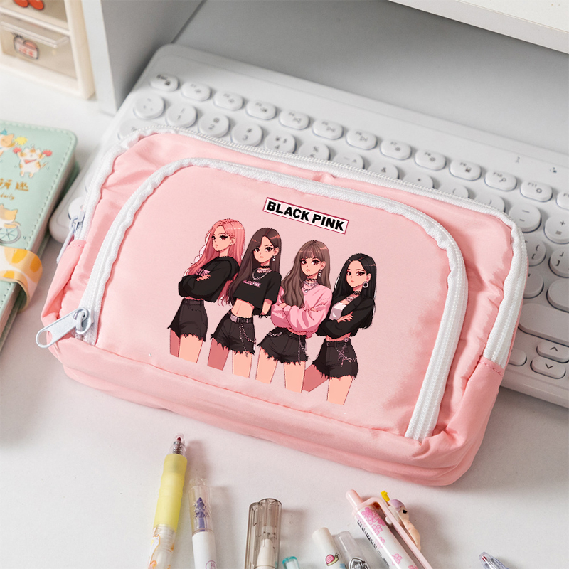 Trousse à crayons en toile gra - Stationery Warehouse avis et prix