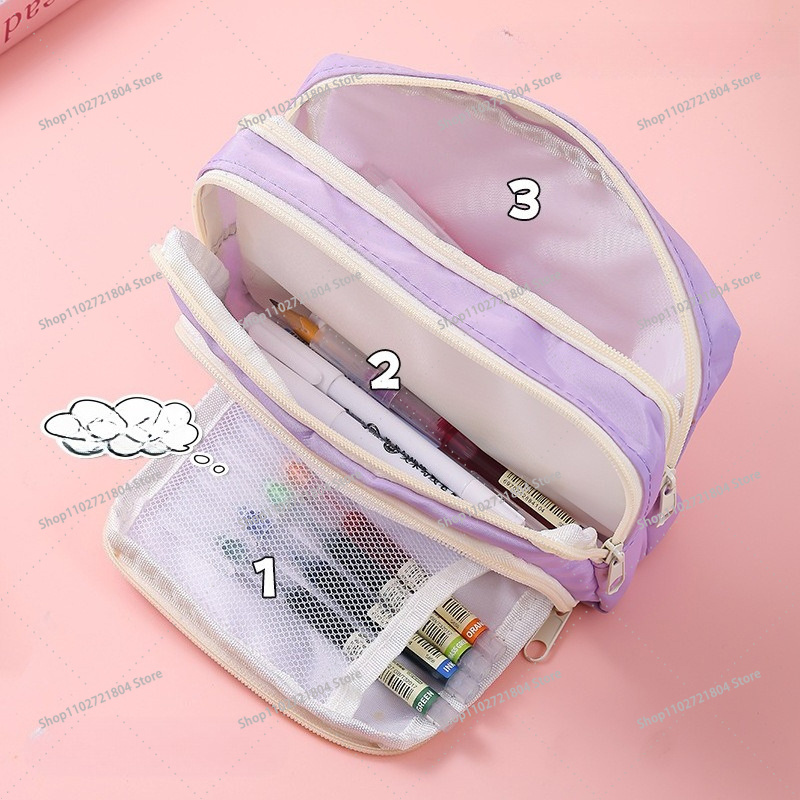 Trousse à crayons en toile gra - Stationery Warehouse avis et prix