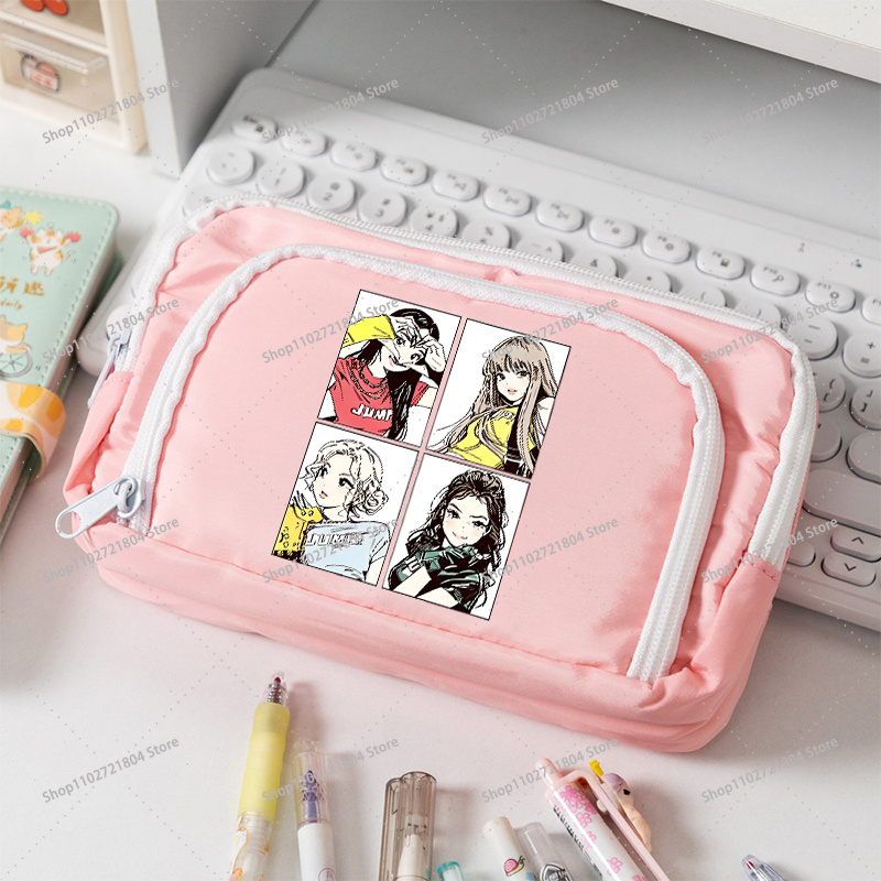 Trousse à crayons en toile gra - Stationery Warehouse avis et prix