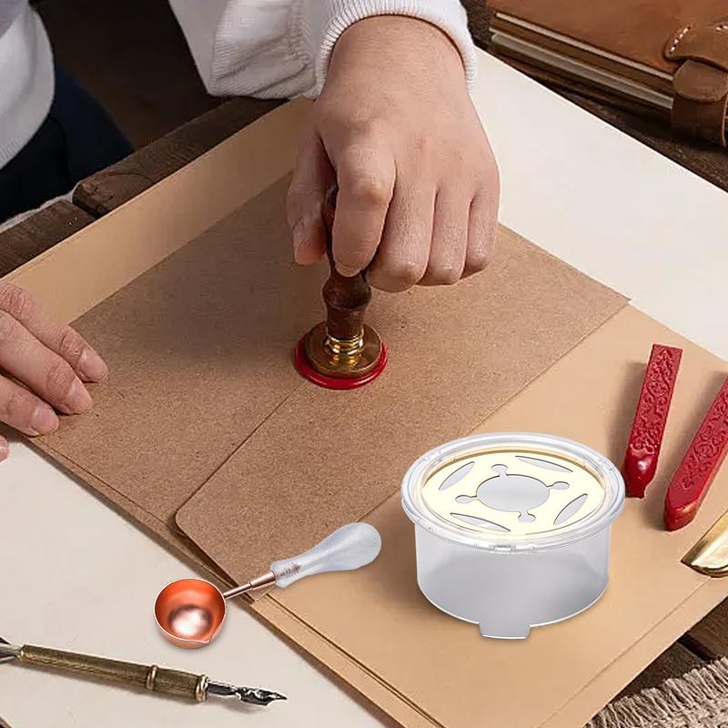 Kit de cire à cacheter, fondre - Wax Seal Stamp Kit avis et prix