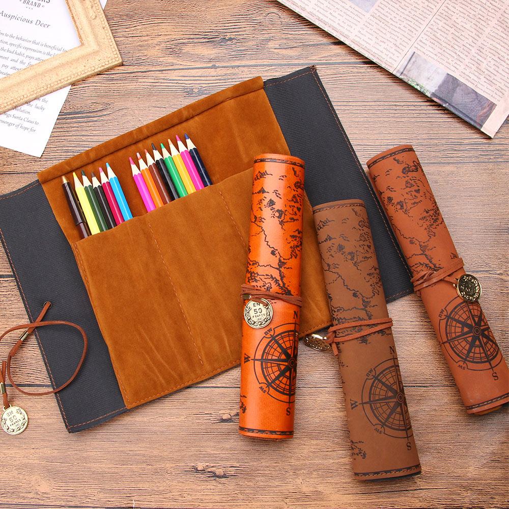 Sac de rangement unique en cui - Pen Pouch Roll avis et prix