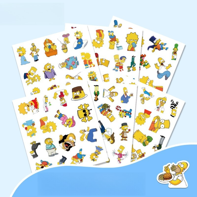 Autocollants The Simpsons Home - Memo Pad Sticky avis et prix