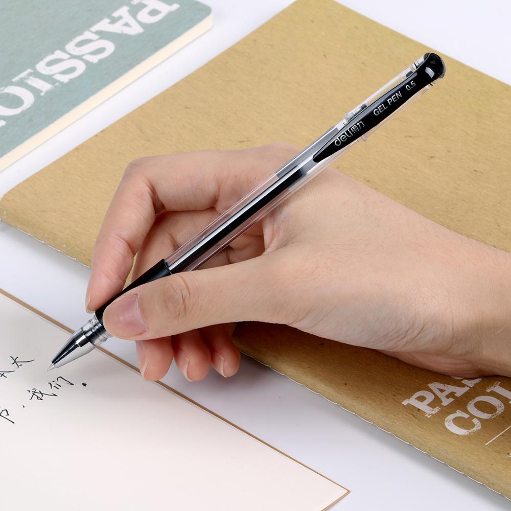 Deli 0.5mm noir rouge bleu enc - Stationery Office And School Supply Stores avis et prix